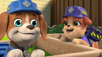 Rubble & Crew Die Crew baut ein Spielzimmer