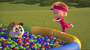 Mascha und der Bär Bälle für alle Fälle