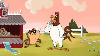 Die neue Looney Tunes Show Amadaffus / Ein blindes Huhn findet ein Korn