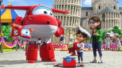 Super Wings Pasta Panik in Pisa