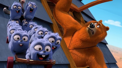 Grizzy & die Lemminge Straußen-Lemming