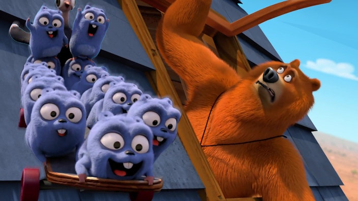 Grizzy & die Lemminge Straußen-Lemming