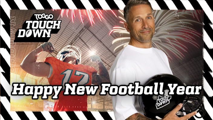 TOGGO Touchdown Happy New Football Year