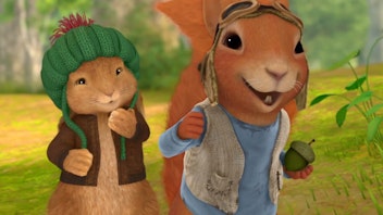 Peter Hase Die Geschichte vom Eichhörnchen-Abenteuer