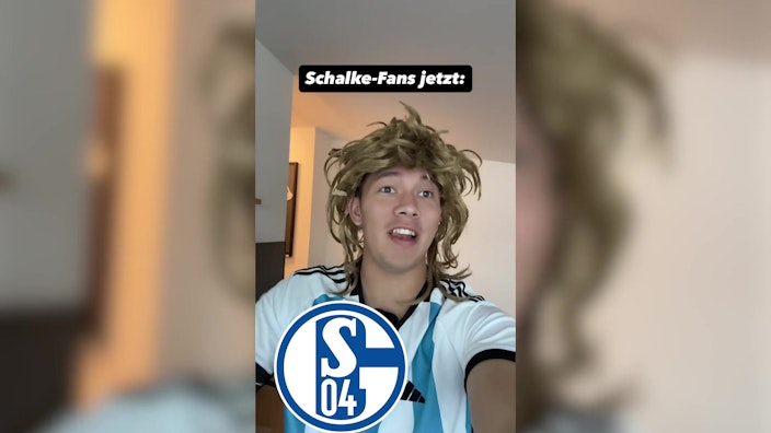 TOGGO Liga Shorts Schalke Fans | Früher vs Heute
