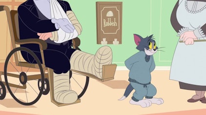 Die Tom und Jerry Show Der Butler-Boxwettbewerb