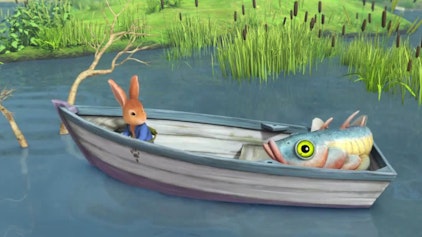 Peter Hase Die Geschichte vom großen Fisch