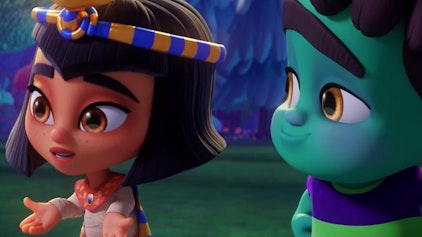 Die Supermonster Zoes erster Tag