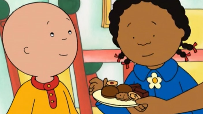 Caillou Häschenkarotten / Caillou marschiert / Wer macht Muuh? / Das Quietschmonster / Die Spieldose