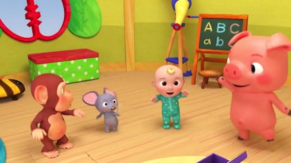 CoComelon Kopf, Schulter, Knie und Zeh