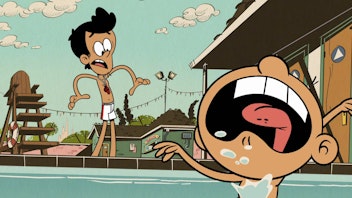 Die Casagrandes Carl der Meisterschwimmer