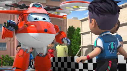 Super Wings Helfer für die Helfer