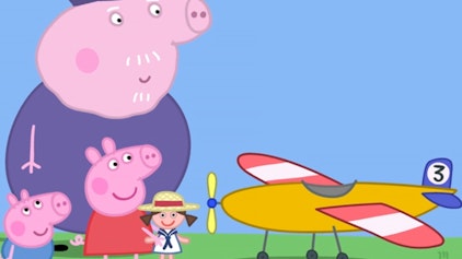 Peppa Pig Opas Spielzeugflieger
