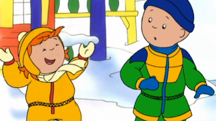 Caillou Skivergnügen / Spaß in der Eisenbahn / Segeln im Park / Auf dem Bauernhof