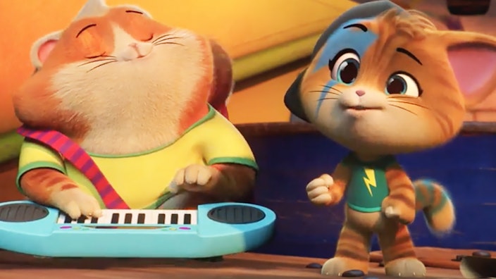 44 Cats Eine wohlerzogene Katze