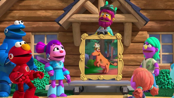 Sesame Street's Mecha Builders Wie-nennt-man-das