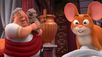 Idefix und die Unbeugsamen Turbine, die Königin des Palasts.