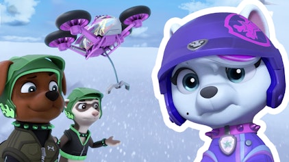 PAW Patrol - Helfer auf vier Pfoten Monstertruck-Rennen im Schnee