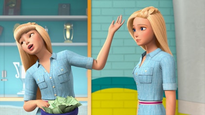 Barbie - Traumvilla-Abenteuer Zwei Barbies sind eine zu viel