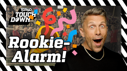 TOGGO Touchdown Rookie-Alarm!