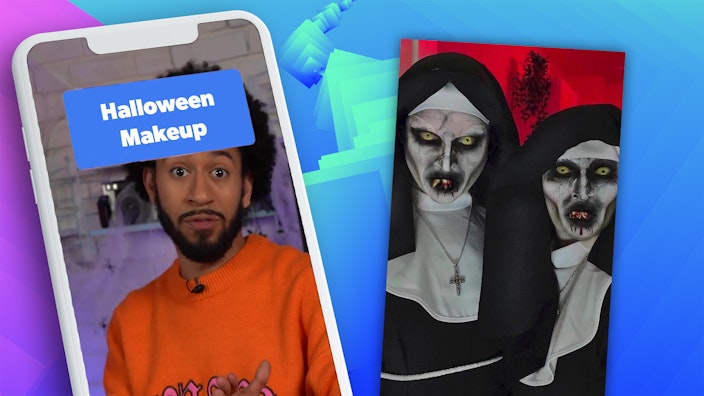 Hypezeit Shorts Halloween Makeup