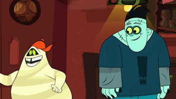 Hotel Transsilvanien - Die Serie Das unheimliche Rote / Klaus, ein Held?