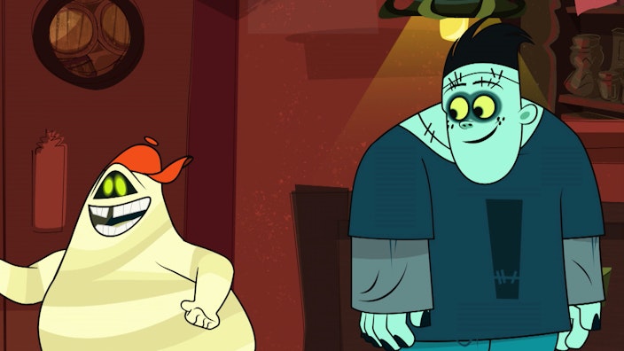 Hotel Transsilvanien - Die Serie Das unheimliche Rote / Klaus, ein Held?