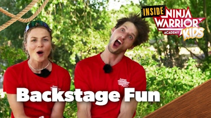 Inside Ninja Academy Backstage Fun
