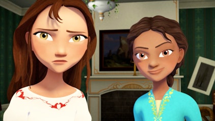 Spirit: wild und frei Lucky, Polly und der Wolf