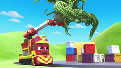 Mighty Express - Superschnelle Zugfreunde Der Rote Retter mit dem grünen Daumen