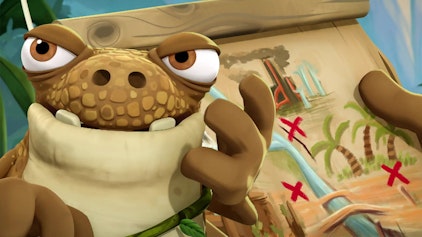 Gigantosaurus Buddelnde Dinos