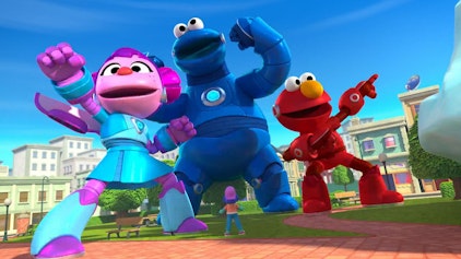Sesame Street's Mecha Builders Das Eisproblem