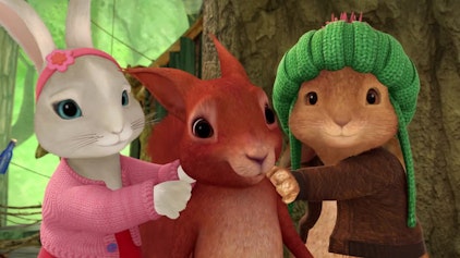 Peter Hase Die Geschichte von den streitenden Eichhörnchen