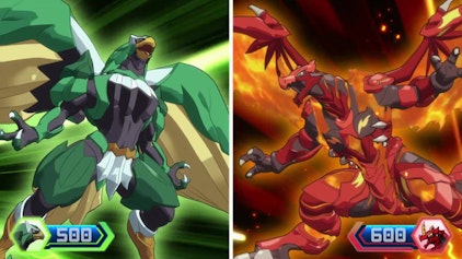 Bakugan: Evolutions Drago gegen Falcron!