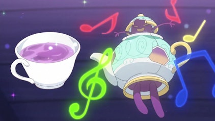 Pokémon Horizonte: Die Serie Ausrutschen und Klirren, ein geheimnisvolles Pokémon?!