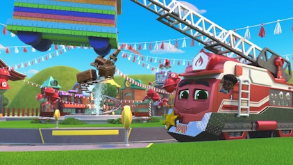 Mighty Express - Superschnelle Zugfreunde Die Piñata