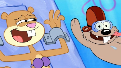 SpongeBob Schwammkopf Eichhörnchen-Rekorde