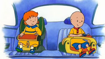 Caillou Caillou in der Waschstraße / Weit weg von Zuhause / Das Extraspezial-Sandwich / Caillou bleibt lange