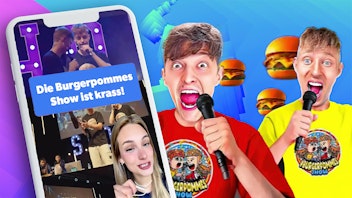 Hypezeit Shorts Die Burgerpommes Show ist krass!