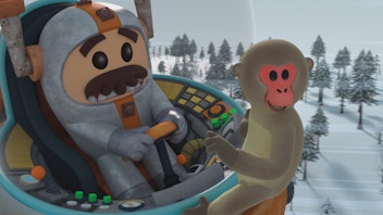 Go Jetters Die Schneeaffen in Jigokudani