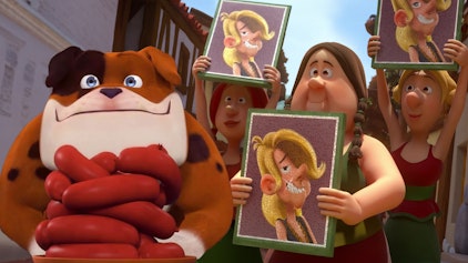 Idefix und die Unbeugsamen Das Wagenrennen