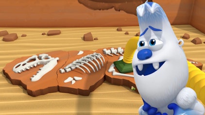 Ranger Rob Dinosaurierknochen im Tier-Spaß-Park