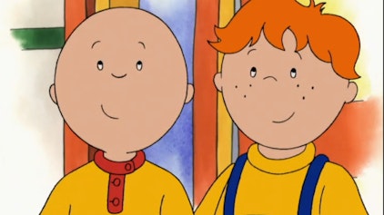 Caillou Sternschnuppen / Ein Arbeitstag / Gilbert muss zum Arzt / Der Mondspaziergang