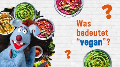Frag Woozle! - Die Antworten Was bedeutet 'vegan'?