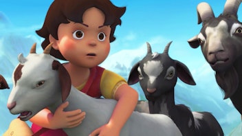 Heidi Der erste Tag auf der Alm