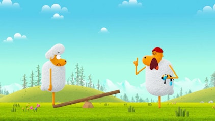 Karate Schaf Winziger Wolf