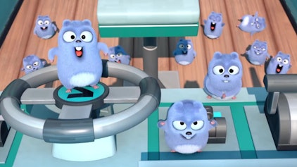 Grizzy & die Lemminge - Kurze Clips Verfolgung zu Boot