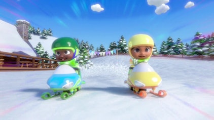 CoComelon Das Schlittenrennen