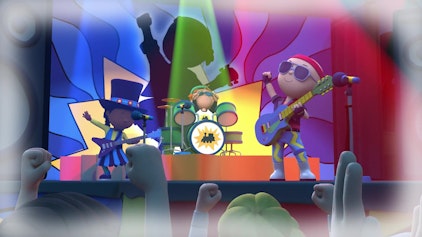 Caillou Caillous Bühne