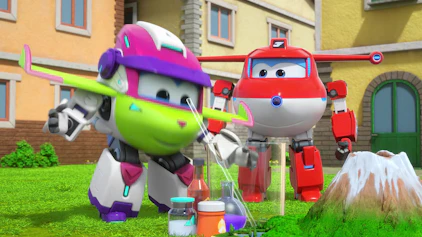 Super Wings Das Vulkanexperiment